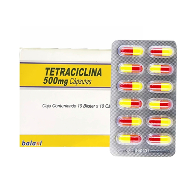 TETRACICLINA 500MG X 10 TAB BLISTER  (BALAXI)