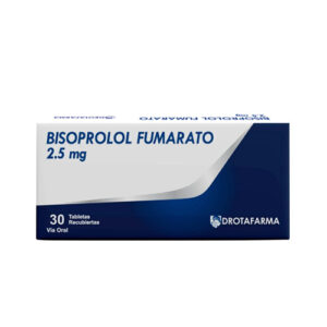 BISOPROLOL 2.5MG X 30 TAB (DROTAFARMA)