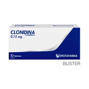 CLONIDINA 0.150 MG X10TAB BLISTER(DROTAFARMA)