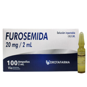 FUROSEMIDA 20MG/2ML AMP (IV/IM)(DROTAFARMA)