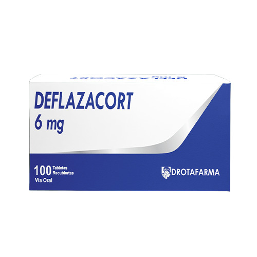 DEFLAZACORT 6MG X 10 TAB (DROTAFARMA)