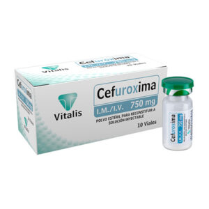 CEFUROXIMA 750MG AMP I.M/I.V (VITALIS)