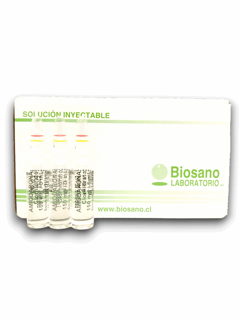 AMIODARONA 150MG/3ML IV AMP (BIOSANO)
