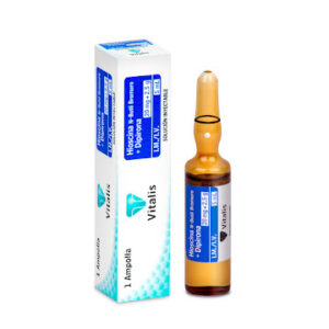 N-BUTILBROMURO DE HIOSCINA+DIPIRONA SOL IM/IV 20 MG -2,5MG/5ML AMP (VITALIS)