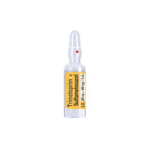 SULFAMETOXAZOL+TRIMETOPRIM 400MG+80/ 5ML (VITALIS)(AMPOLLAS)