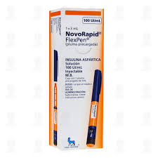 NOVORAPID FLEXPEN – 3ML 100 U/ML INSULINA ASPARTA (NOVO) (NEV)