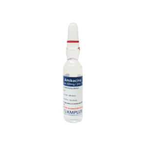 AMIKACINA 100 MG/ 2 ML X 1 AMP (KMPLUS)