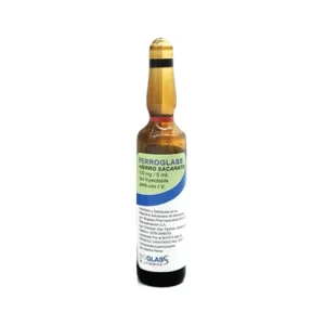 FERROGLASS HIERRO SACARATO 100MG/5ML I.V X1UNID(BIOGLASS)(AMPOLLAS)