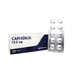 CARVEDILOL 12.5 MG X 10 TAB – BLISTER (DROTAFARMA/ SAGA)