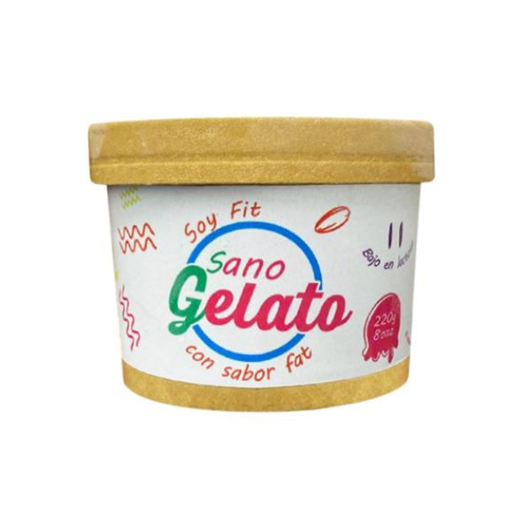 HELADO SABOR A SNICKERS X 220 GR (SANO GELATO)
