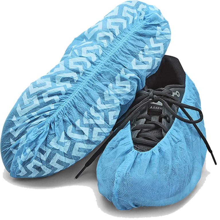 CUBRE BOTAS CON ANTIDESLIZANTES X PAR GROSSMED (MMQ)