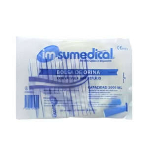 SISTEMA PARA DRENAJE DE URINARIO CON VALVULA T X 2000 ML (IM- SUBAG) (IM-SUMEDIC