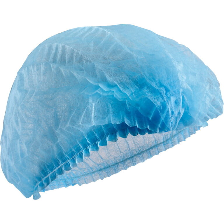 GORRO DE ENFERMERA AZUL DESCARTABLE (CMV)