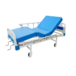 CAMA CLINICA MANUAL 2 FUNCIONES CON COLCHON 6 CM (BME002M)