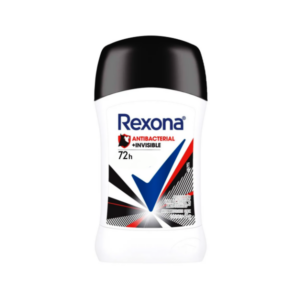 DESODORANTE EN BARRA REXONA PARA DAMA 45G (ANTIBACTERIAL+INVISIBLE)
