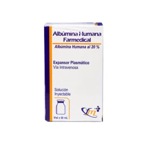 ALBUMINA HUMANA 20 % X 50 ML I.V (FARMEDICAL)