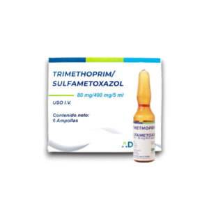 TRIMETOPRIM+SULFA AMPOLLA 400+80/5ML. ADN MEDICAL