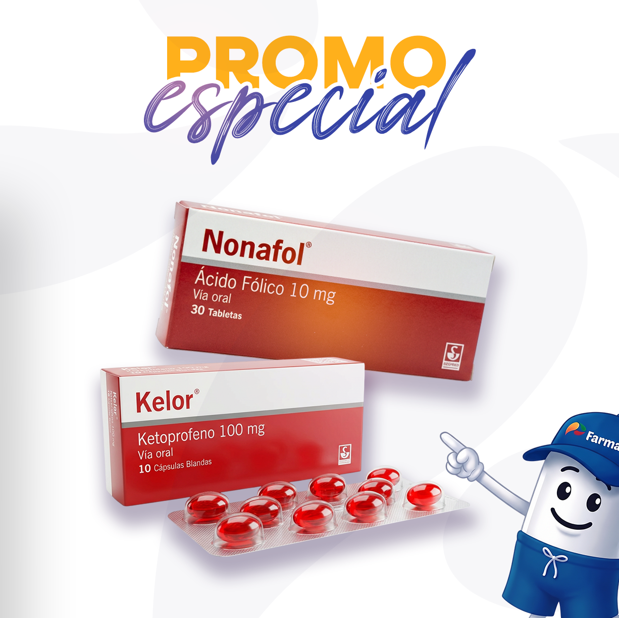 PROMO SIEGFRED (NONAFOL 10 x 30 + KELOR 100 x 10)