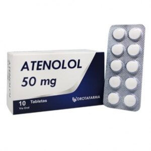 ATENOLOL 50MG X 10 TAB (DROTAFARMA)