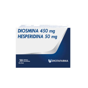 DIOSMINA + HESPERIDINA 450MG/50MG X 10 TAB (DROTAFARMA)