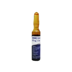 HIERRO SACAROSA 100MG/5ML X 1 AMP I.V (DROTAFARMA)