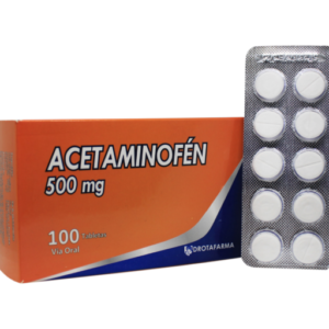 ACETAMINOFEN 500MG X 10 TAB – BLISTER (SAGA/DROTAFARMA)
