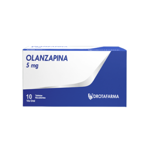 OLANZAPINA 5MG X 10 TAB – BLISTER (DROTAFARMA)