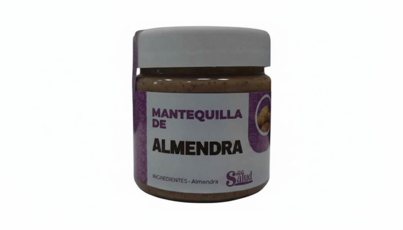 MANTEQUILLA DE ALMENDRA 200G (DIETA SALUD)
