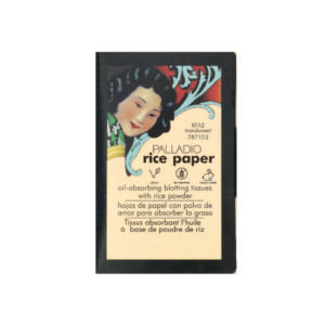 PAPEL DE ARROZ ABSORBENTE DE GRASA X 40 HOJAS X 10 GR TRASLUCIDO RPA2 (PALLADIO)