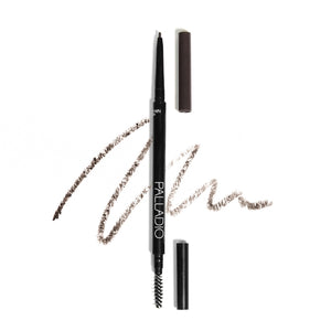 LAPIZ DE CEJA ULTRA DELGADO BLACK BROWN 0,045G PALLADIO (MBR04)