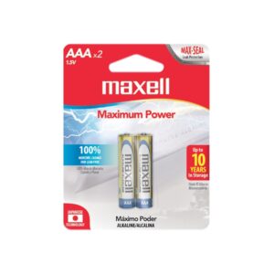 BATERIA AAA X 2 UND (MAXELL)(MISCELANEOS)