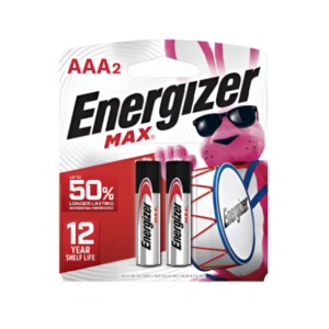 BATERIA AAA ENERGIZER MAX X 2 UNID