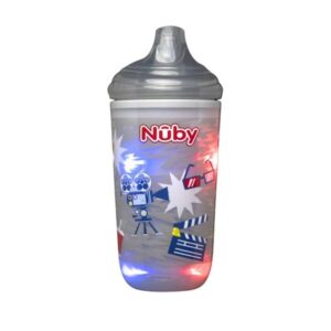 VASO INSULADO CON LUZ 300 ML / 10 OZ (NUBY)(10560)