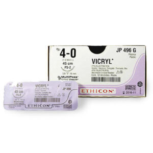 SUTURA VICRYL 4-0 INCOLORO 45CM ETHICON (JOHNSON & JOHNSON)