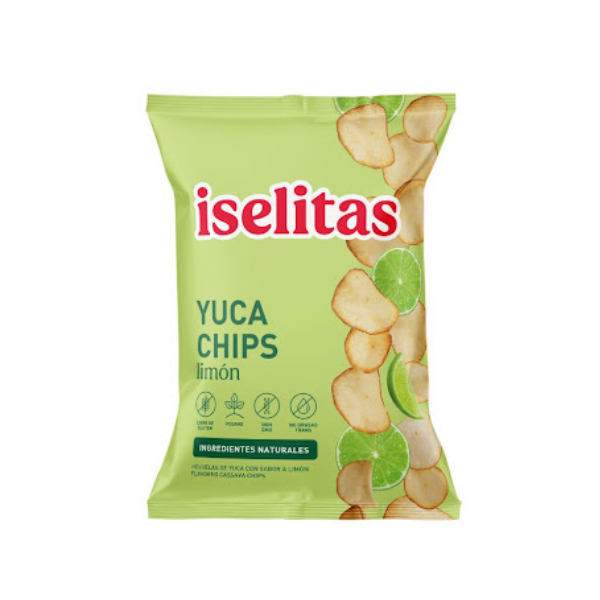 YUCA CHIPS LIMON 70G (ISELITAS)