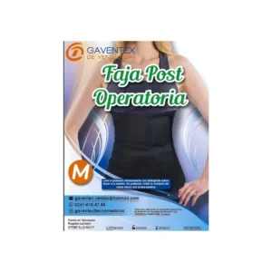 FAJA POST OPERATORIA  TALLA M ANCHO 30CM (GAVENTEX)(MMQ)
