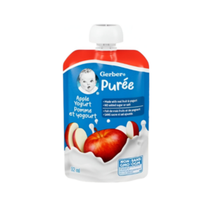YOGURT PUREE MANZANA 92ML (GERBER)(MISCELANEOS)