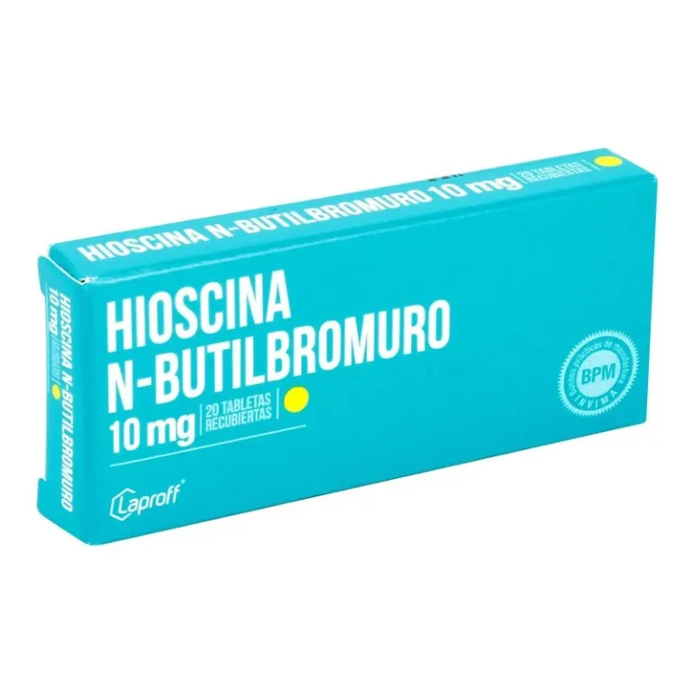 HIOSCINA N – BUTILBROMURO 10 MG X 20 TAB (LAPROFF)