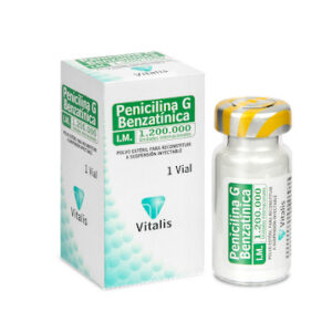 PENICILINA G BENZATINICA AMP 1.200.000 UI I.M (VITALIS) (ampollas)