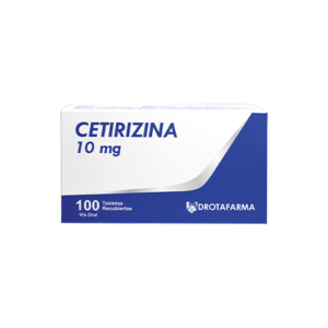 CETIRIZINA 10MG X 10 TAB (TABLETAS) (UNICURE-DROTAFARMA)