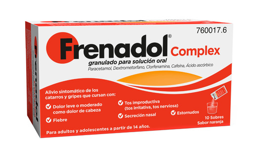 FENADOL 650MG (ACETAMINOFEN) (2N) (TABLETAS)