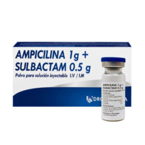 AMPICILINA + SULBACTAM 1GR/ 0.5 MG X 1AMP I.M/I.V (DROTAFARMA)