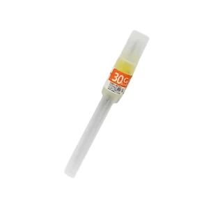 AGUJA ODONTOLOGICA CORTA 30 G / 0.3 X 21 MM(BIODENT)