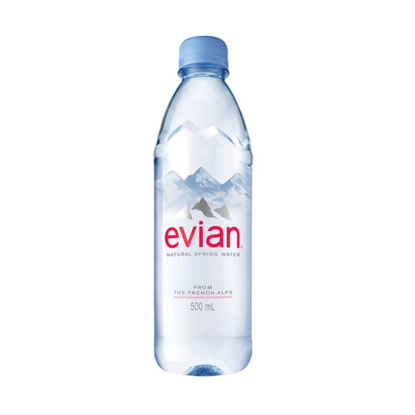 AGUA EVIAN MINERAL NATURAL 500ML