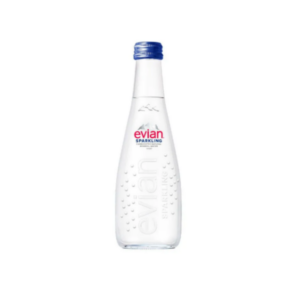 AGUA EVIAN MINERAL SPARKLING CON  GAS 330ML