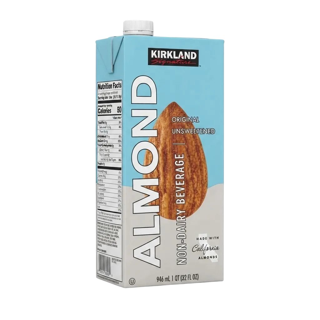 LECHE DE ALMENDRA SIN AZUCAR 946ML (KIRKLAND)