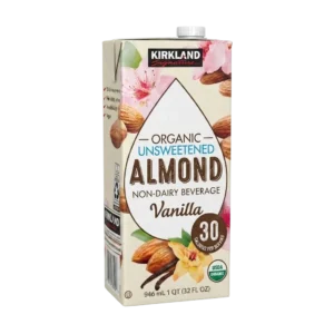 LECHE DE ALMENDRA SABOR A VAINILLA 946ML (KIRKLAND)
