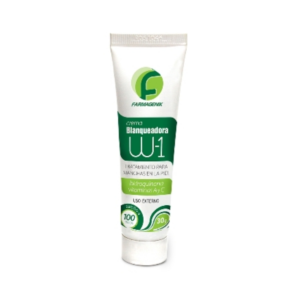CREMA BLAQUEADORA W-1 X 30G (FARMAGENIK)