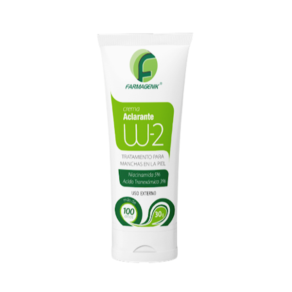CREMA ACLARANTE W-2 NIACINAMIDA 5% / ACIDO TRANEXANICO 3% 30G (FARMAGENIK)