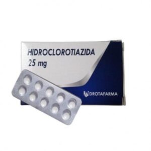 HIDROCLOROTIAZIDA 25MG X 10 TAB (DROTAFARMA/ UNICURE)